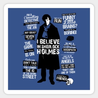 Detective Quotes Sticker